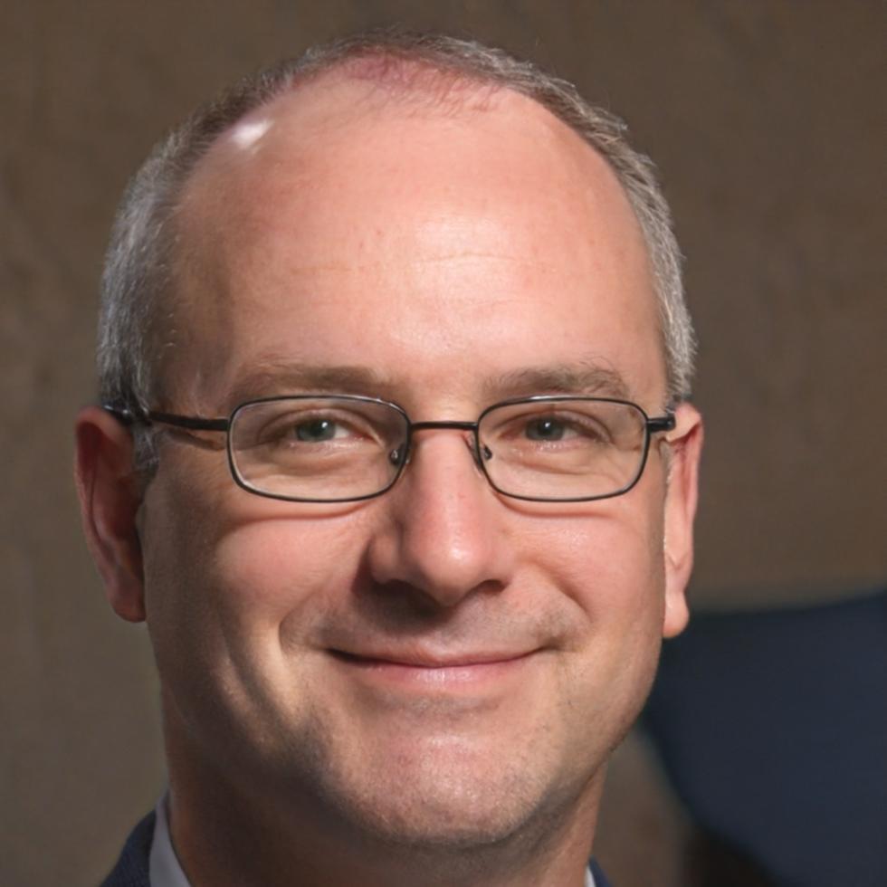 Портрет преподавателя Роберта Калниньша